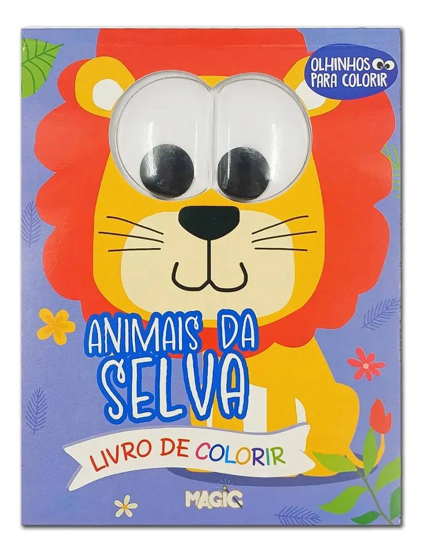 LIVRO COLORIR OLHINHOS